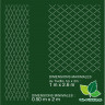 Treillis Extensible en Feuilles Laurier Amande - 1m x 2m