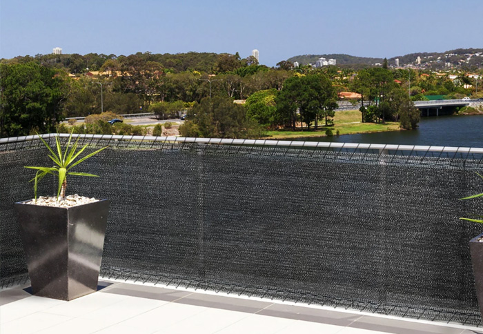 toile anthracite pehd