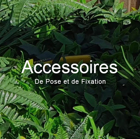 achat d'accessoires de fixation de haies éternelles