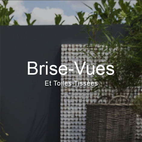 vente de brise-vues et toiles tissées